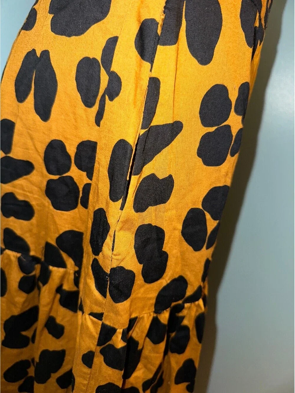Who What Wear Women's Y2K Boho Leopard Print 10